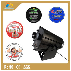 LED Outdoor Custom Logo Projector 80W Gobo Lights