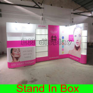 DIY Portable Easy-Assembly and Dismantle Modular Green Exhibition Booth