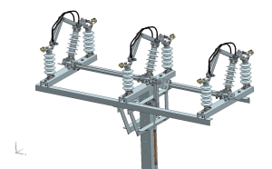 High -Voltage Isolate Switch 24kv 630A