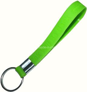 Rubber Keychain for Plastic Keyring Gift (M-PK12)