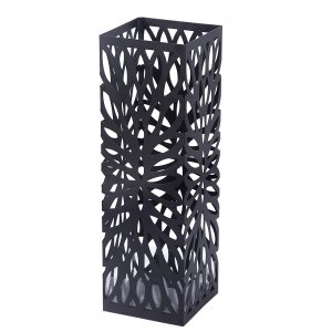 Square Metal Umbrella Stand Entryway Freestanding Umbrella Holder Rack Organizer